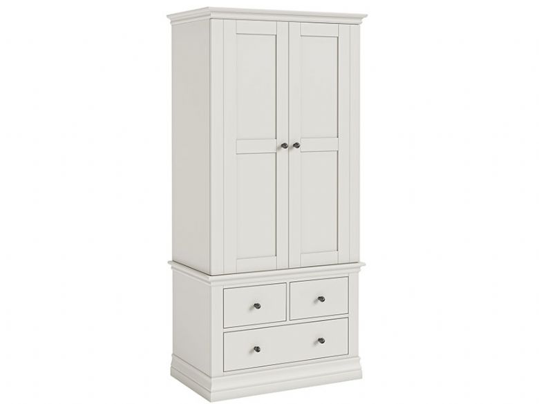 Bordeaux off white wooden gents wardrobe available at Lee Longlands