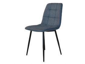 Path Blue Chair with Black Leg