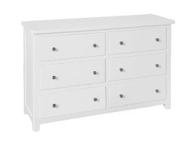 Hockly Bedroom 6 Drawer Wide Chest
