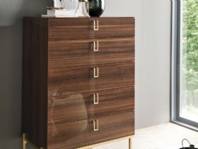 Messina 5 Drawer Chest available at Lee Longlands