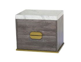 Stone International Westin two drawer night stand available at Lee Longlands