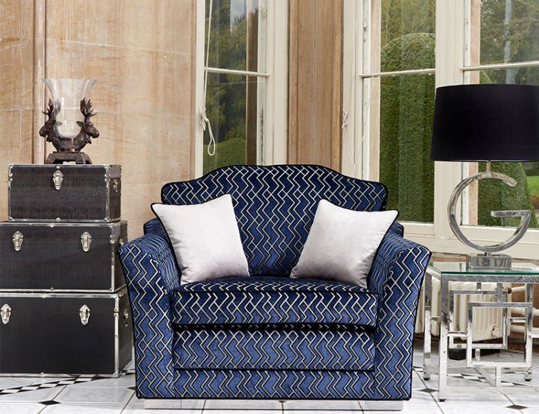Gasgoigne Camille fabric seater sofa range available at Lee Longlands