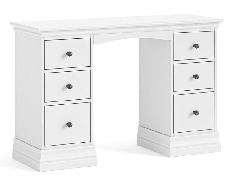 Viggo bedroom Double Pedestal Dressing Table available at Lee Longlands