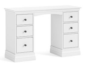 Viggo bedroom Double Pedestal Dressing Table available at Lee Longlands