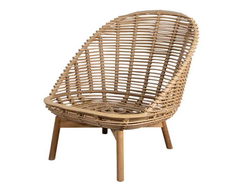 Cane-Line Hive wicker lounge chair available at Lee Longlands