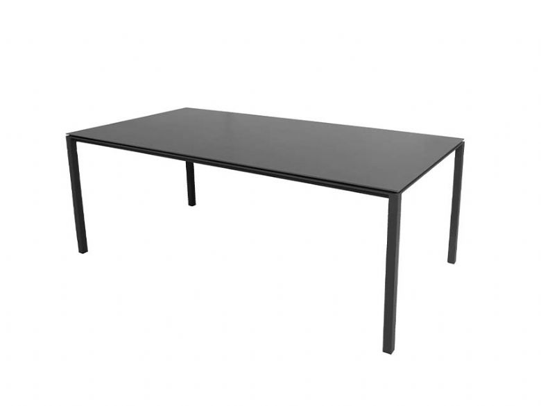 Pure Ceramic Table Nero Black (200cm)