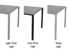 Pure Ceramic Table Leg Options (200cm)
