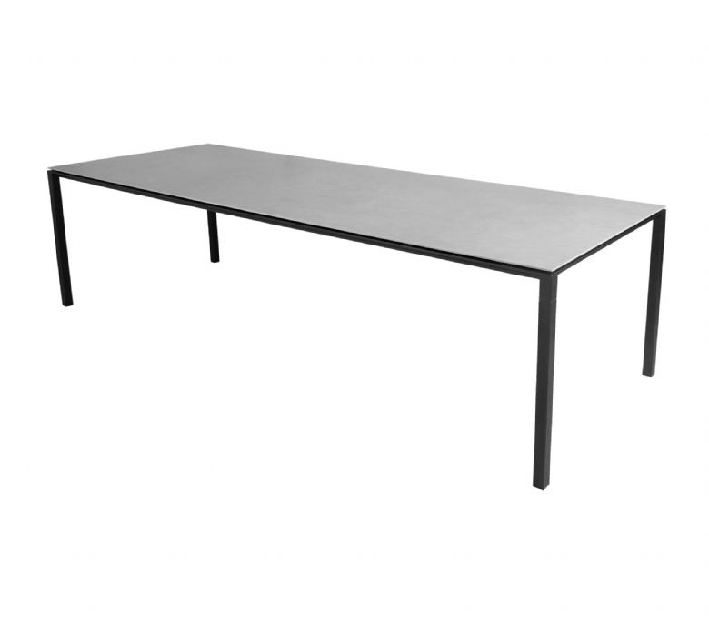 Pure Ceramic Table Concrete Grey  (280cm)