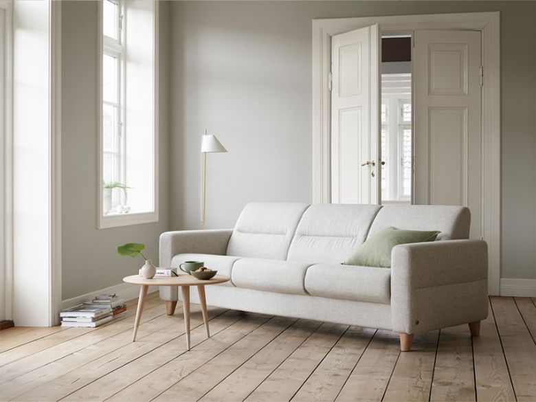 Fiona 3 Seater Sofa With Upholstered Arms Lifestyle