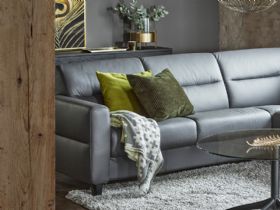 Stressless Fiona 5 Seater Corner Sofa with Upholstered Arms