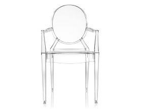 Louis Ghost by Philippe Starck Crystal Chair