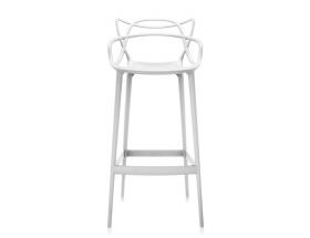Masters by Phillippe Starck Stool H.75 White
