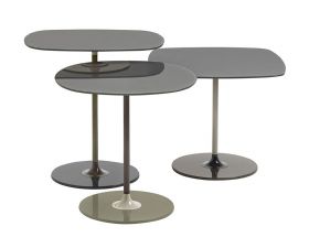 Thierry by Piero Lissoni Trio Coffee Tables Grey