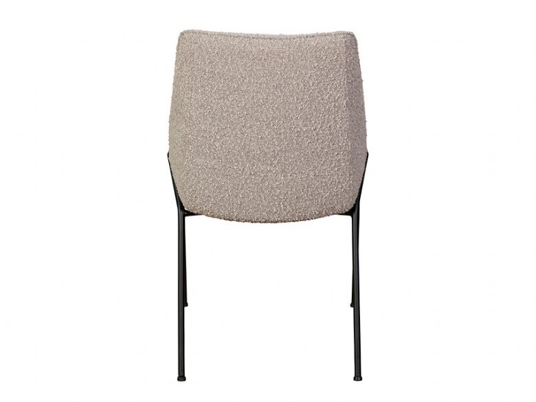 Marie Dining Chair in Grey Boucle Fabric 4