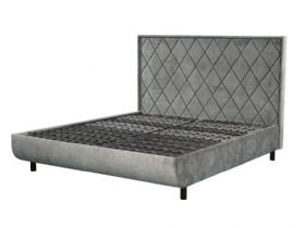 Tempur Arc King Ottoman Bed with Quilted Headboard