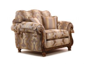 Beaconsfield gold scatter back snuggler sofa available at Lee Longlands