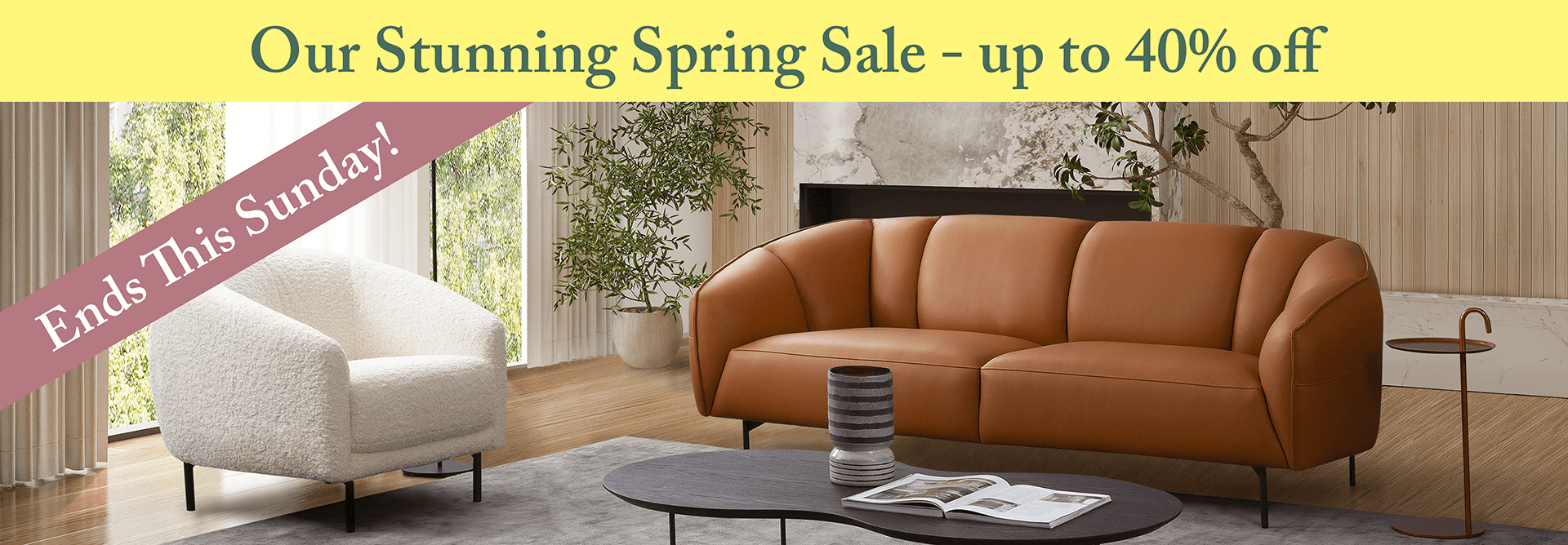 Our Stunning Spring Sale - Ends This Sunday