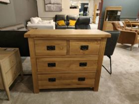 Fairfax Bedroom 2 over 2 Drawer Chest