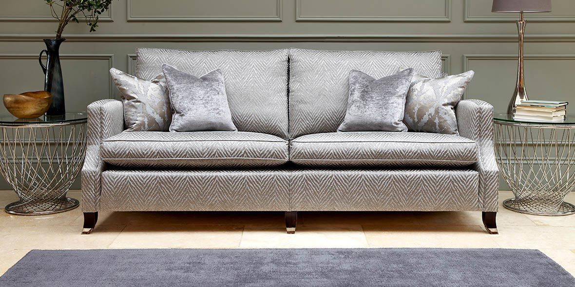 Duresta Amelia grey sofa collection interest free credit available
