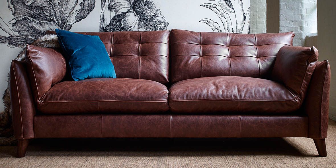 Fredrik modern leather sofas IFC finance available