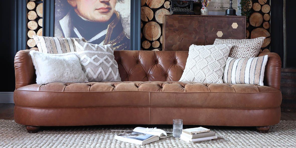 Tetrad Strand grand leather sofa finance options available