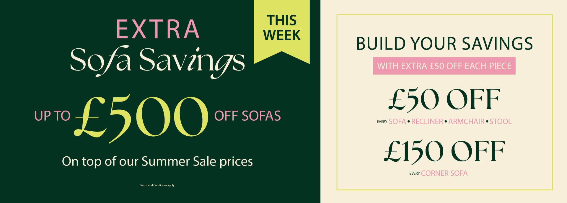 Sofa Savings