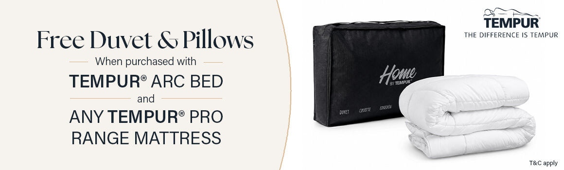 Tempur Arc Bed & Pro Mattress Promo