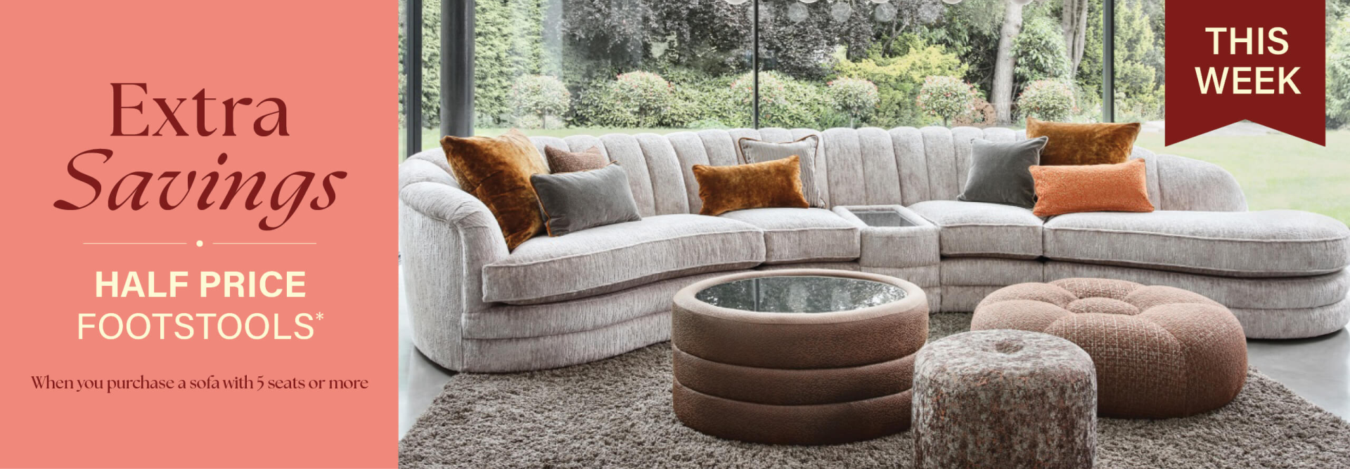 Extra Savings - Half Price Footstool