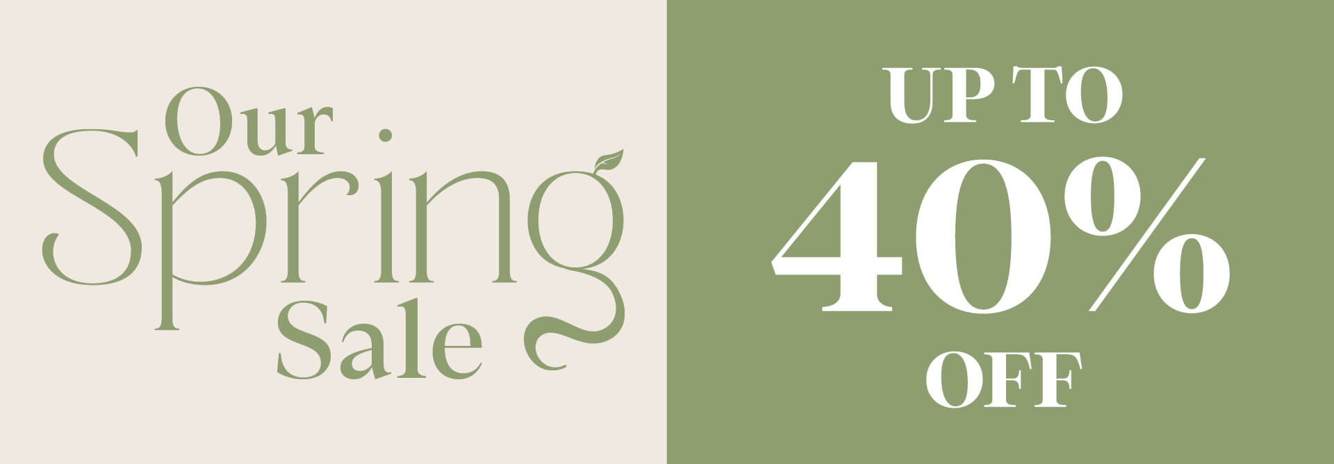 Spring Sale 2